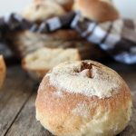 Crusty french bread rolls